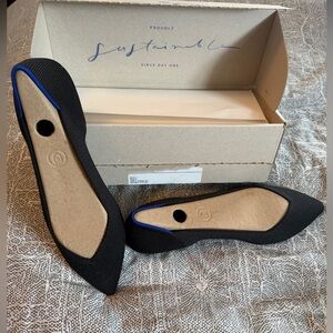 Rothys solid black style#002-110 size: 9.5